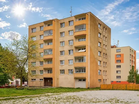 Prodej bytu 3+1, Trhové Sviny, Budovatelská, 73 m2