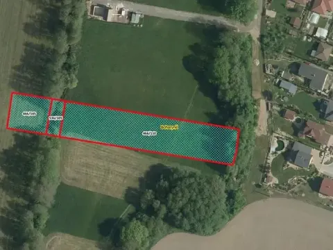 Prodej louky, Boharyně, 4624 m2
