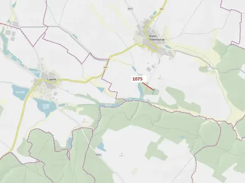 Dražba lesa, Dolní Vilémovice, 1134 m2
