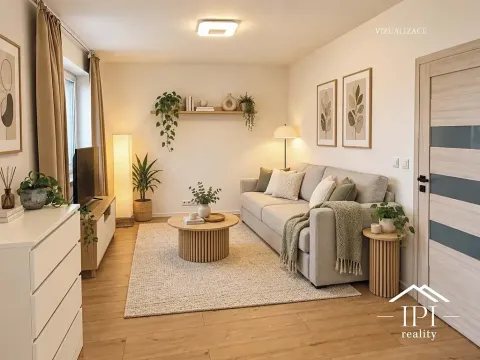 Pronájem bytu 1+kk, Praha - Letňany, Toužimská, 38 m2