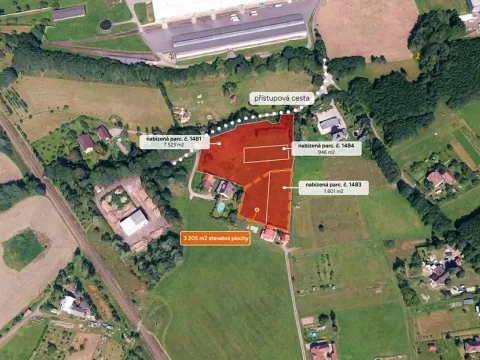 Prodej pozemku pro bydlení, Hnojník, 10270 m2