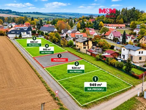 Prodej pozemku pro bydlení, Třemošná - Záluží, 949 m2