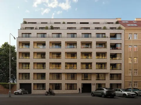 Prodej bytu 1+kk, Praha - Libeň, Světova, 29 m2